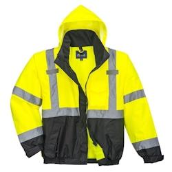 Portwest - Blouson de travail 3 en 1 PREMIUM HV Jaune / Noir Taille 2XL - XXL jaune polyester 5036108270620_0