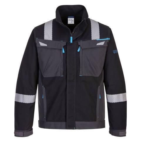PORTWEST FR602 VESTE DE TRAVAIL MODAFLAME WX3 NOIR - TAILLE XL