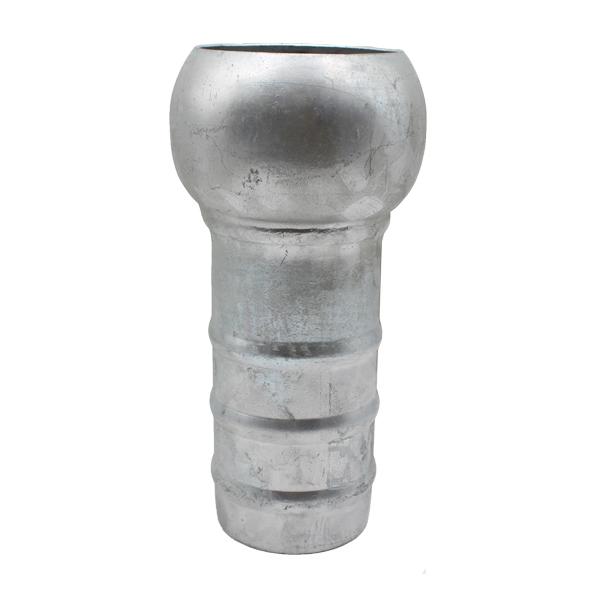 Raccord d'irrigation type 'Bauer' mâle en acier zingué cannelé - YBAMDA080AC - 3