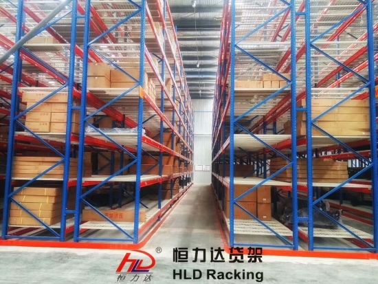 Rayonnage et rack à palette - Guangzhou HLD Stockage Equipment Co Ltd - passerelles étroites - système de stockage haute densité_0