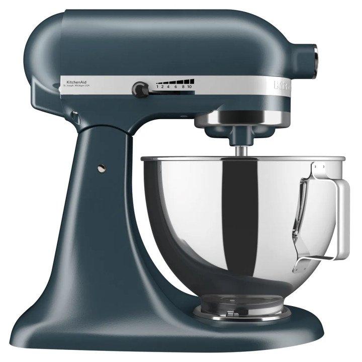 Robot pâtissier 4,3 Litres, 2,5 Kg de pâte, bleu acier, KITCHENAID 5KSM95PS, 275 W, 220 V - MONO_0