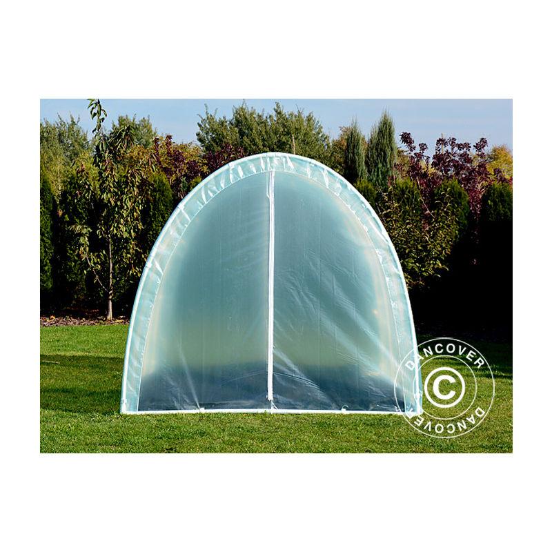 Mini Serre Transparente Armature Verte Serre De Jardin Pour Hivernage Des Plantes Nortene