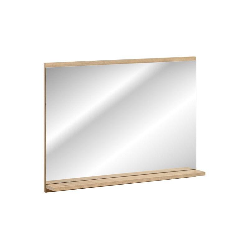 STELLAMEUBLES Miroir 80 cm sans cadre – Finition chêne Coast Evoke – NOVA OAK - 5907611663103_0