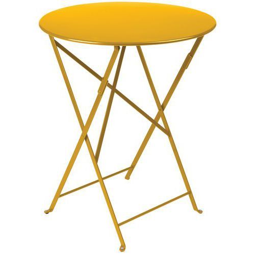 TABLE RONDE BISTRO+ Ø 60 CM MIEL - FERMOB
