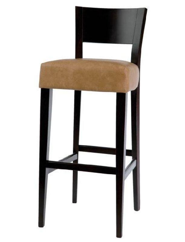 Tabouret de bar Valérie - assise rembourrée_0