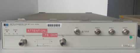 35677b - banc de test pour parametre s - keysight technologies (agilent / hp) - 100khz - 200mhz (75 ohm) - analyseurs de signaux vectoriels_0