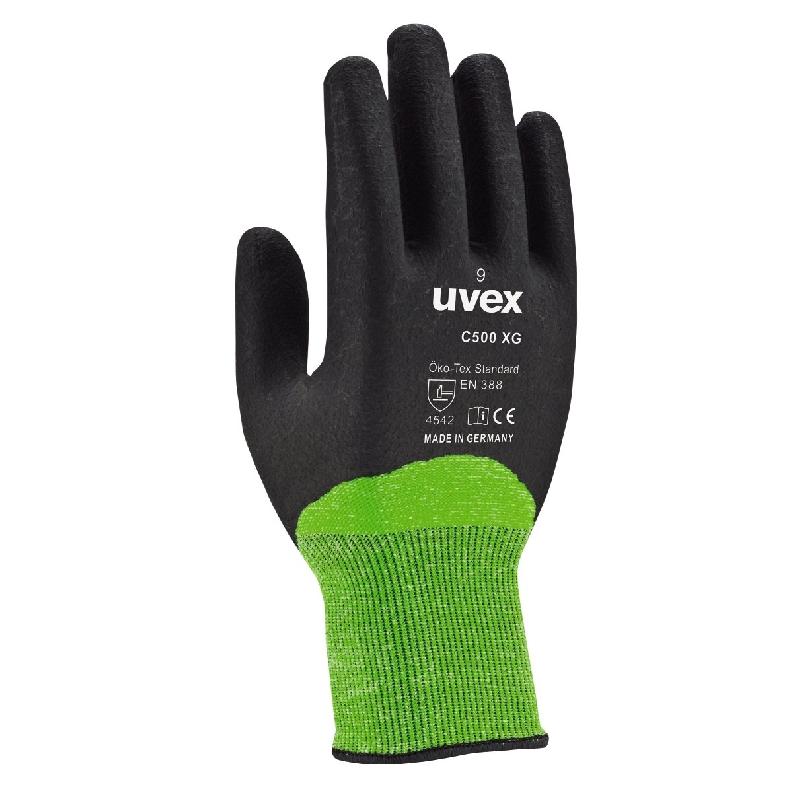 UVEX HANDSCHUTZ STRICK-HS - Gants de protection C500 XG, taille 09, réf. 6060009_0