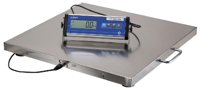 Balance électronique pour colis avec plateau de pesée en acier inoxydable 600x600 mm jusqu'à 300 kg Limit LE4-300_0