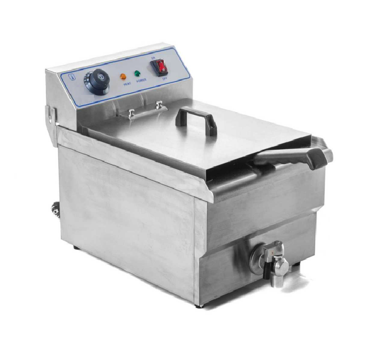Friteuse 13 litres  avec vanne de vidange_0