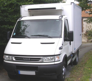 Groupe froid  pour vehicule utilitaire -  poulie moteur les camions magasins - route et secteur_0