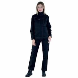 Lafont - Pantalon de travail pour femmes JADE Noir Taille XL - XL noir 3609705777469_0