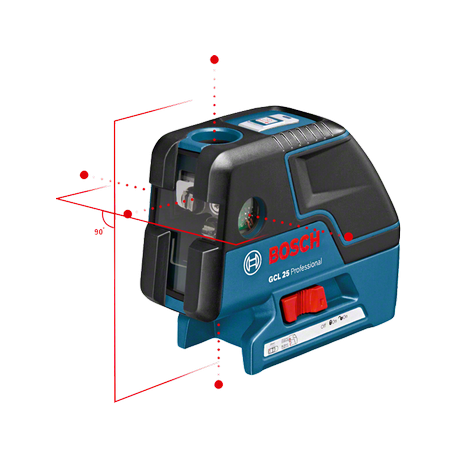 Niveau laser Bosch pro 5 points GCL 25 + trépied BS 150 | 0601066B01_0