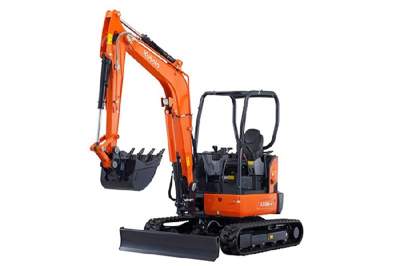 Pelle sur chenilles Kubota U36-4 - 17,8 kW - 3 410 mm de profondeur de fouille - 3 575 à 3 755 kg_0