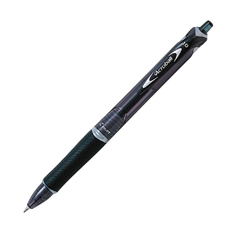 PILOT BEGREEN STYLO BILLE PILOT ACROBALL BEGREEN - ENCRE GEL - RÉTRACTABLE - 0,7 MM- NOIR (PRIX À L'UNITÉ)