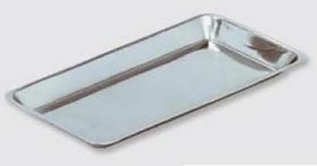 Plateau dentaire en inox - Ref 3723P et 3724P - Dimensions 20x15x1,7 cm et 20x10x1,7 cm_0