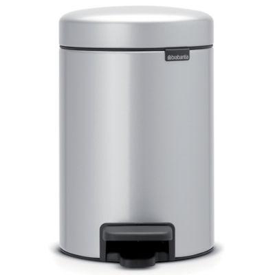 Poubelle NewIcon Brabantia 3 L gris métal_0