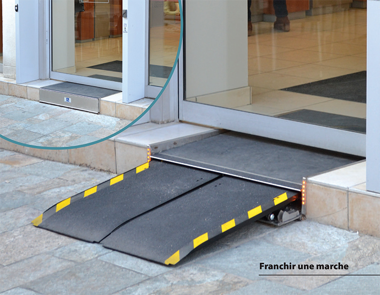 Rampes escamotables automatiques - Déclinaisons possibles : simple marche_0