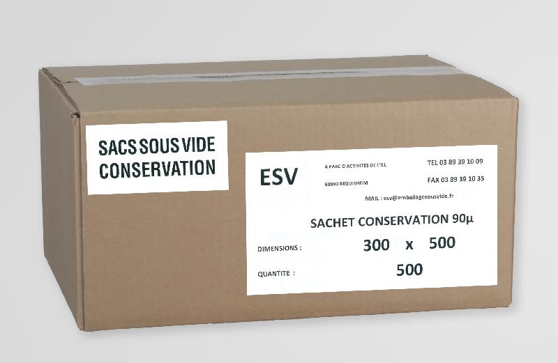 Sachet  sous vide 90μ conservation 300 x 500_0