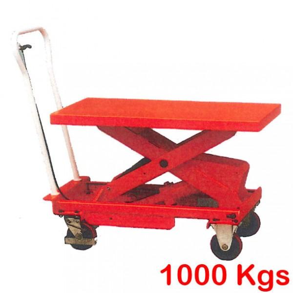 Table élévatrice mobile Rolléco - manuelle - charge 150 kg et 1000 kg - différentes dimensions_0