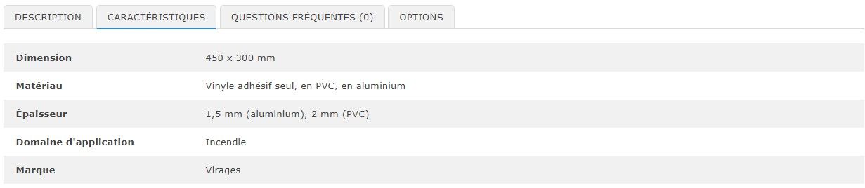 27988 - Panneau consignes de sécurité - Virages - Dimensions 450 x 300 mm - Protection anti-UV et anti-rayures_1