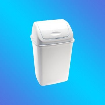 Poubelle publique Al37035 - Jofel - 35L - polypropylène haute densité, couvercle basculant_0