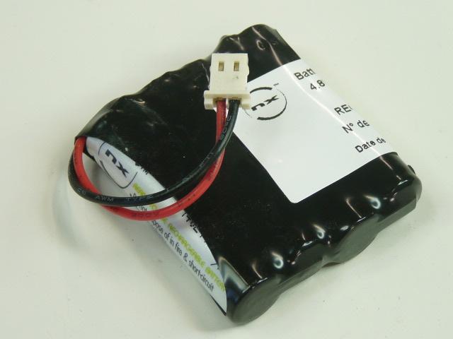 BATTERIE NIMH 4X AAA 4S1P ST1 4.8V 800MAH MOLEX_0