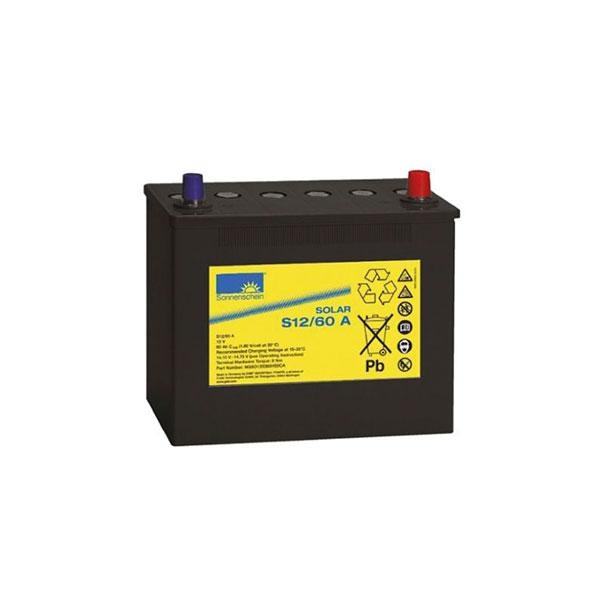 BATTERIE PLOMB ETANCHE GEL SOLAR S12/60A 12V 60AH AUTO_0