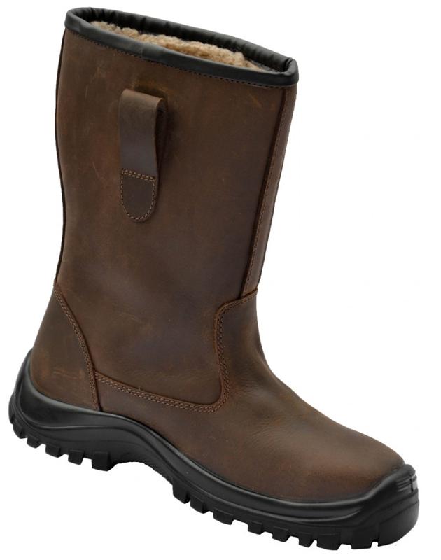 botte fourrée noir