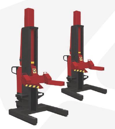 Colonne mobile pour véhicules industriels - 7,5t - 9t kn3895h et kn3895h_0