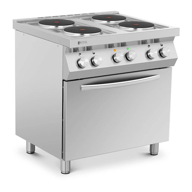 CUISINIÈRE ÉLECTRIQUE AVEC PLAQUE DE CUISSON 13 400 WATTS 4 FEUX CHALEUR TOURNANTE 14_0004109_0