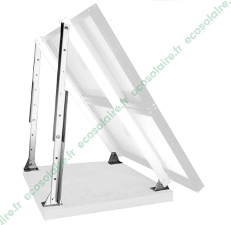 Kit de fixation sur surface plane pour 2 modules GOLDI050PM / GOLDI080PM / GOLDI115PM / GOLDI130PM / GOLDI165PM - Inclinaison 30° à 70°_0