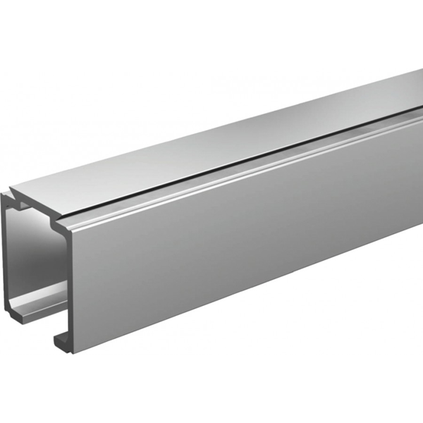 RAIL ALUMINIUM ANODISÉ SAF SECTION 33 X 27 MM LONGUEUR 6 MÈTRES