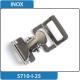 Tendeur d'arrimage à griffe 5710-I-25 - matière A4 - largeur sangle 25 mm_0