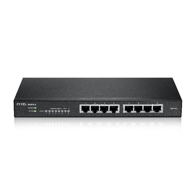 Zyxel GS1915-8 Géré L2 Gigabit Ethernet (10/100/1000) Noir_0