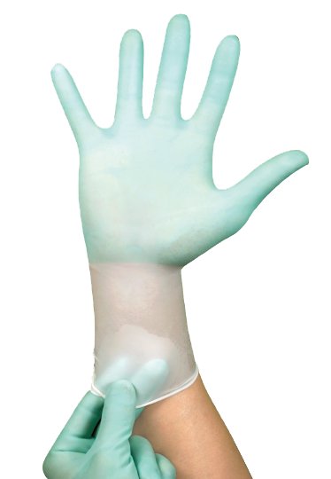 50 paires gants Finessis Aegis stériles à usage unique CE en Flexylon avec liquide antiseptique pour chirurgie - GFANPSTRVB-IM04/ML_0