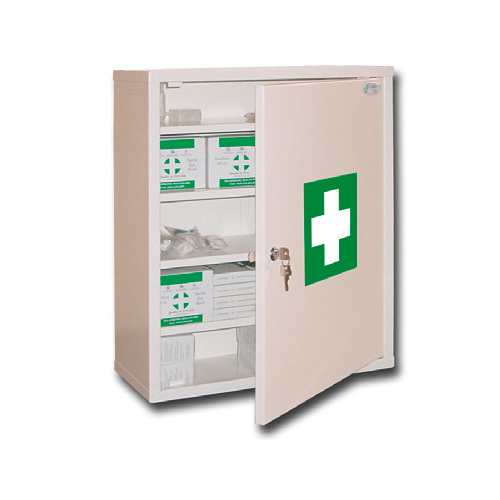 Armoire murale d'infirmerie grand modèle pour espaces de santé - Réf AMS 15025 - BIOLAB_0