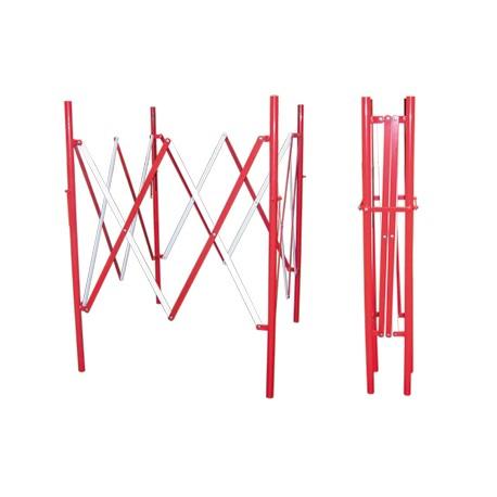 Barrière de chantier trou d'homme/extensible - Modèle 02-BTE-1 - Métallique 1000x1000 mm_0