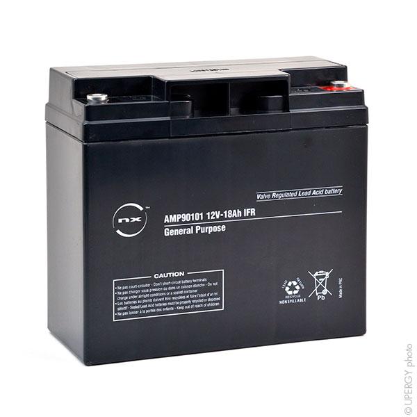 BATTERIE PLOMB AGM NX 18-12 GENERAL PURPOSE IFR 12V 18AH M5-F_0