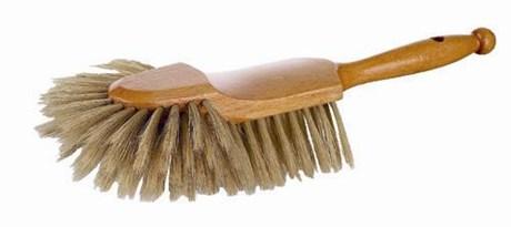 BROSSE À FARINE 1/2 TÊTE FIBRE SOIES NATURELLES 35 CM