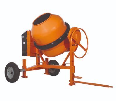 Bétonnière BT500 R - SIRL - capacité cuve 450 L - structure renforcée et transmission par chaîne_0