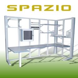 Bureau modulaire informatique - Pour les salles informatiques et postes de contrôle - Assemblage facile et rapide_0