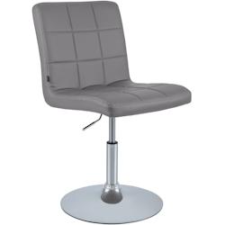 CLP Chaise de salle à manger Ricky similicuir Gris - gris polyester 152602008_0