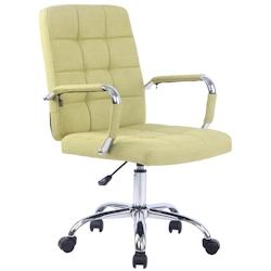 CLP Fauteuil de bureau Deli Pro tissu Vert - vert textile 151694434_0