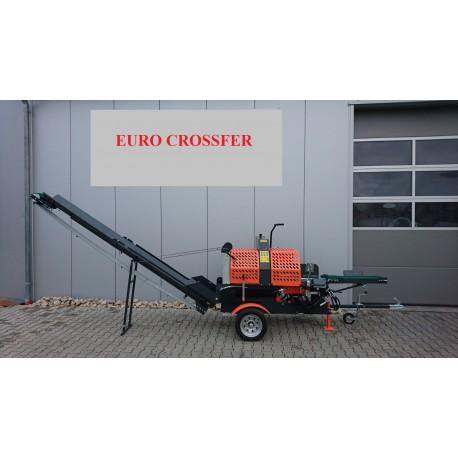 Combine thermique tractable scieur fendeuse 12t + tapis transporteur_0