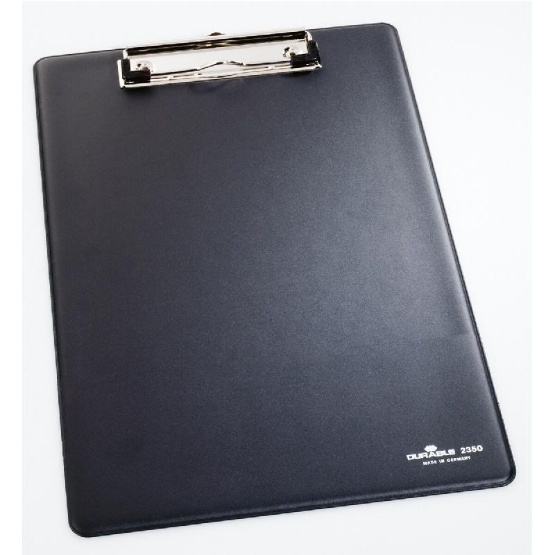 Durable Porte-bloc, format A4, avec pince, coloris noir - 235001_1_0