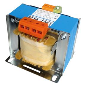 Transformateur monophasé de séparation EUR1602 - 1600 VA - Primaire 230/400V - Secondaire 2x24V - IEC/EN-61558-2-6_0