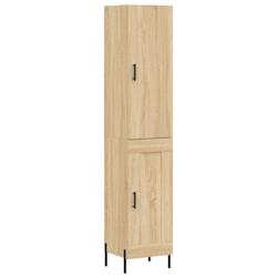 Helloshop26 - Buffet bahut commode armoire meuble de rangement organisateur cuisine salle de séjour salon haut sonoma 34,5 x 34 x 02_0033960 - 300021_0