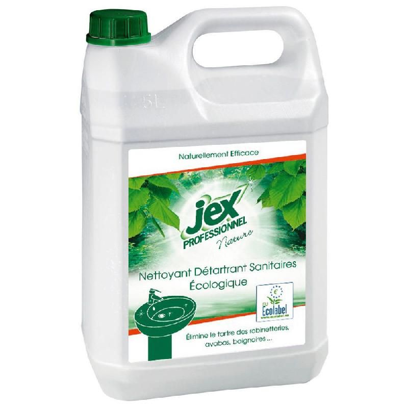 JEX JEX NETTOYANT SANITAIRES ÉCOLOGIQUE FLORAL 5 L BIDON