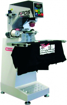 Machine de tampographie KP05 1 couleur - impression directe sur tissus sans étiquette_0