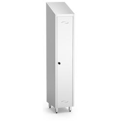 MOBINOX-Petite armoire / Armoire de nettoyage à 1 porte 370x480x2010 mm. - argenté inox 8434029623049_0